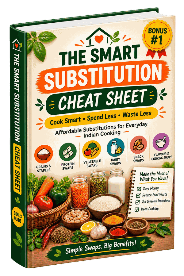 The Smart Substitution Cheat Sheet bonus ebook cover